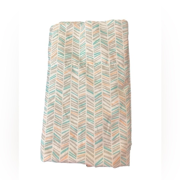Main Stays Chevron Twin XL Flat Sheet - Picture 1 of 4